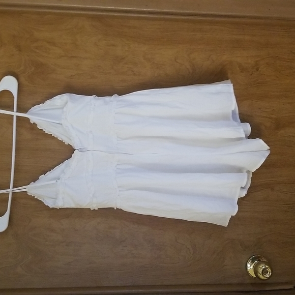 NWT Francesca's White Romper - Picture 4 of 7